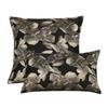 BUYNOW Black Dutch Velvet Colorful Hemp Jacquard Print Pillowcase Vintage Pastoral Lace Sofa Cushion Cover Home Bedroom Decor