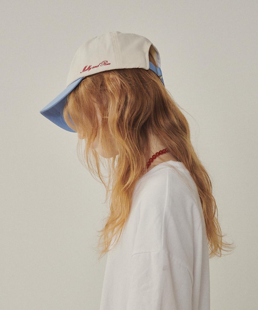 MELLY&ROSE Calibaby Two-Tone Ball Cap (315352)_Cream