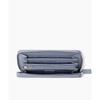Silver Brooch Round Zip Leather Long Wallet NF1710KP00000 [Lacoste] [Official]
