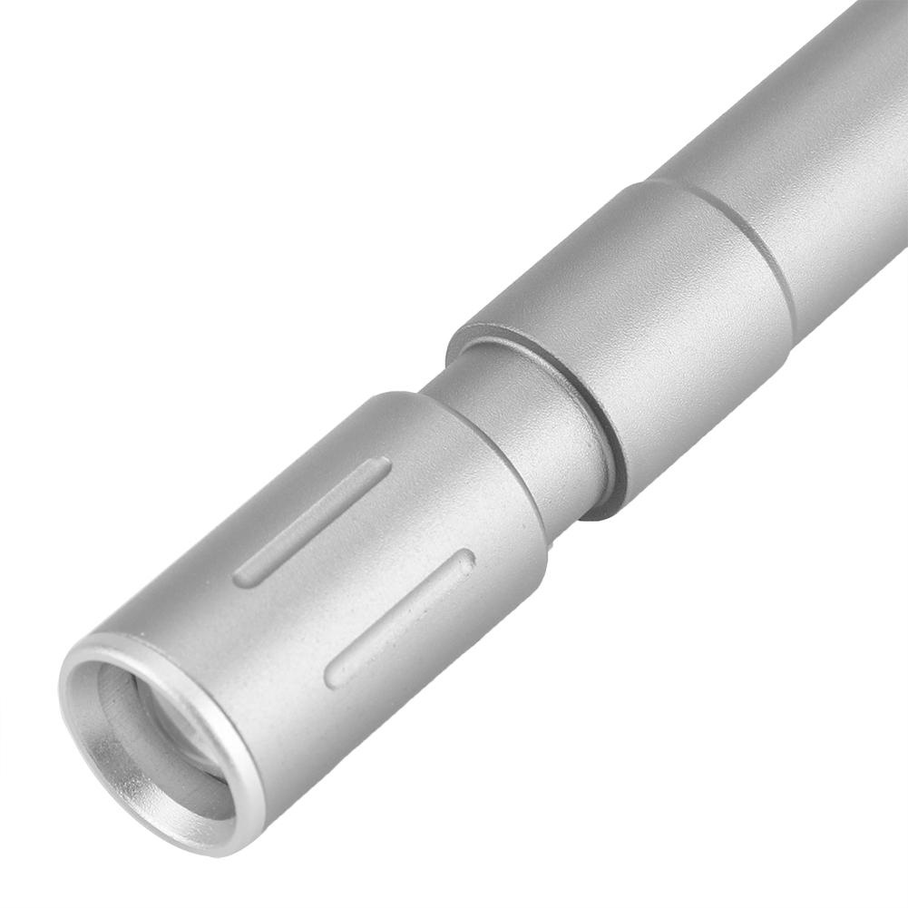 Aluminum Alloy High Power LED Flashlight Outdoor Camping Torch Lamp Light 3 Levels Black