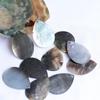 25x35mm Black Mother of Pearl Shell Oval Water Drop Bead for Handmade Jewelry Accessories DIY.