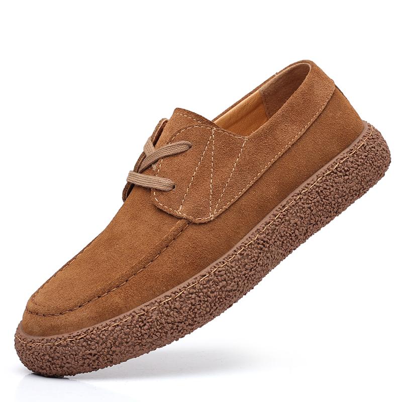 

Брендовые дышащие серые мужские туфли на шнуровке повседневные летние модные мужские замшевые мокасины мокасины мужские лоферы мужские 38 коричневый