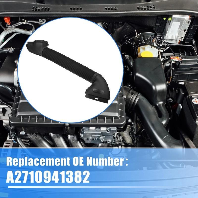 2710941382 For Mercedes Benz SLK Class 171445 171442 SLK200 2004-2010 Air Hose Duct Intake Tube Inlet Pipe Black ABS Accessories