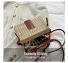 2025 Kelly Bag: Trendy Women's Straw Woven Crossbody for Seaside Vacations and Beach Outings