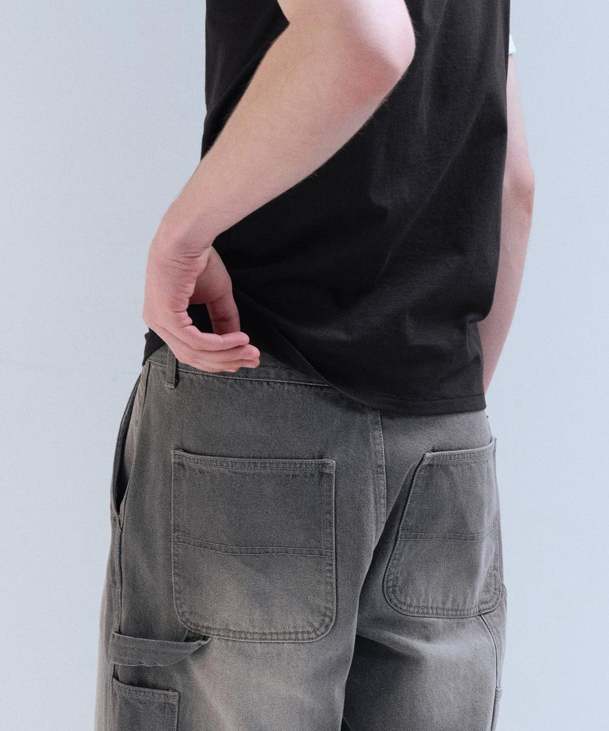 MUSINSA STANDARD Classic Ringer T-Shirt [Black]