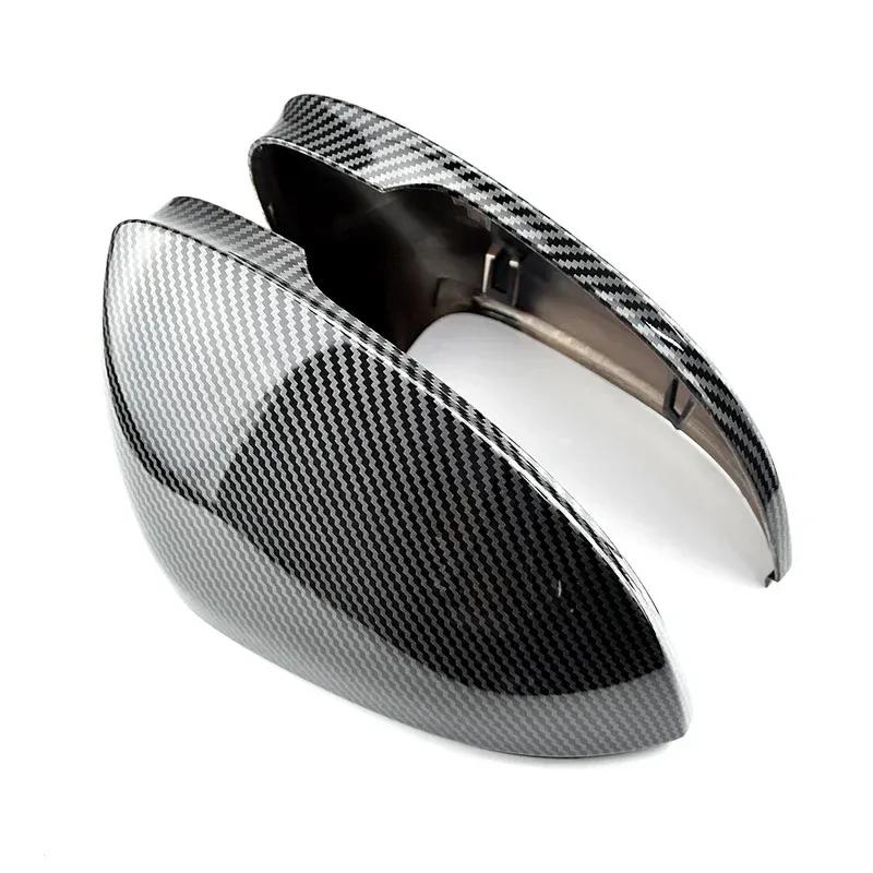 For Volkswagen VW Golf 8 MK8    ABS Car Rearview Side Mirror Cover Wing Cap Exterior Door Housing Trim Replacement