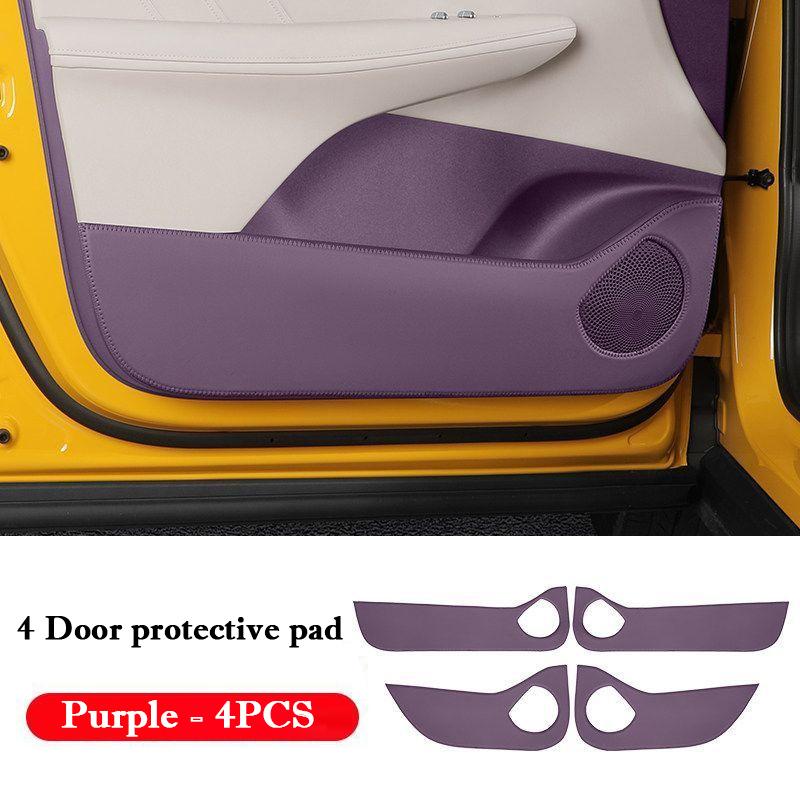 For Changan Deepal S07 S7 Thickened Leather Car Door Anti-kick Pad Glove box Protective Sticker Interior Decoration Accessories