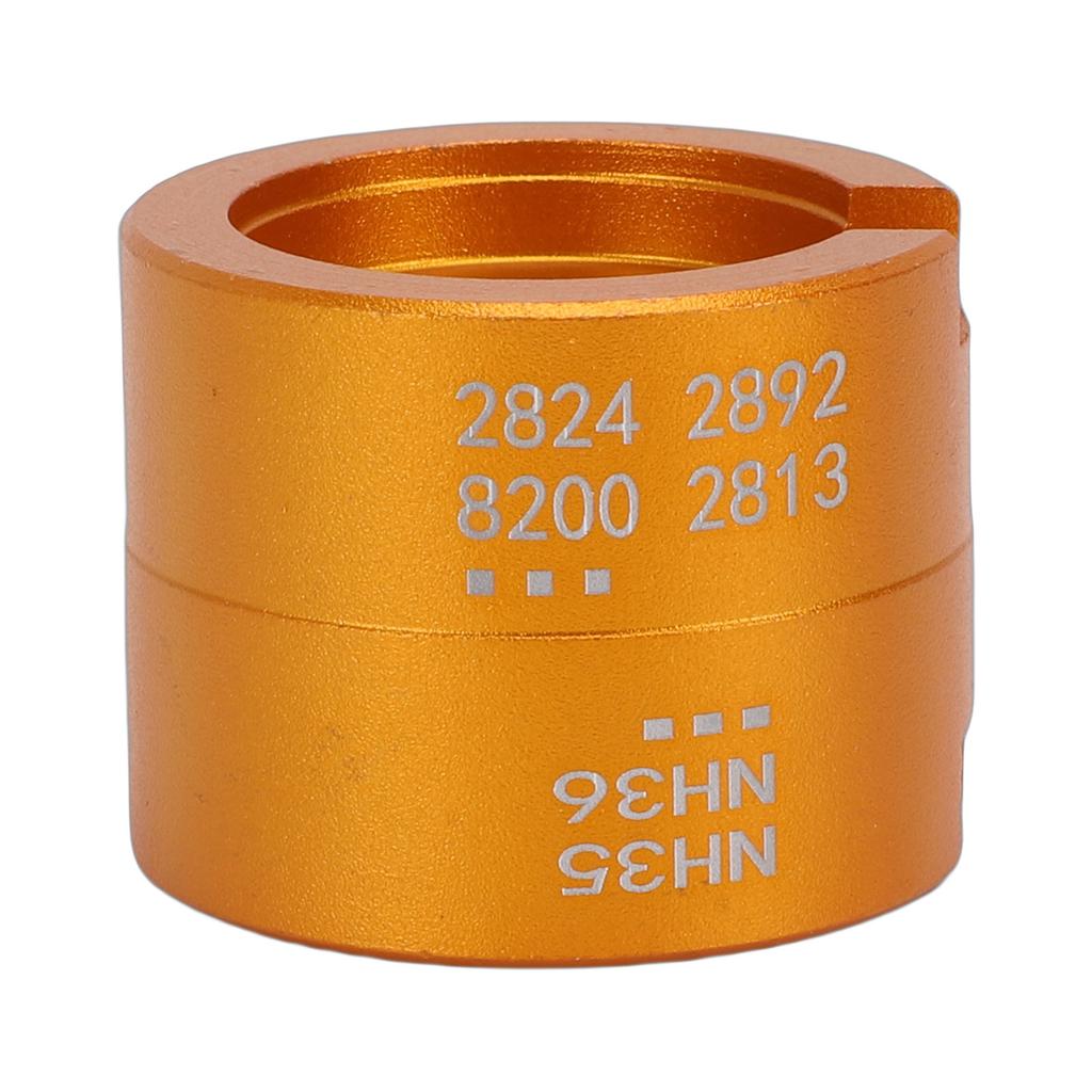 Aluminum Alloy Watch Movement Holder Fit for 2824 2892 8200 2813  35  36 Movement Watch Repair Tool Gold