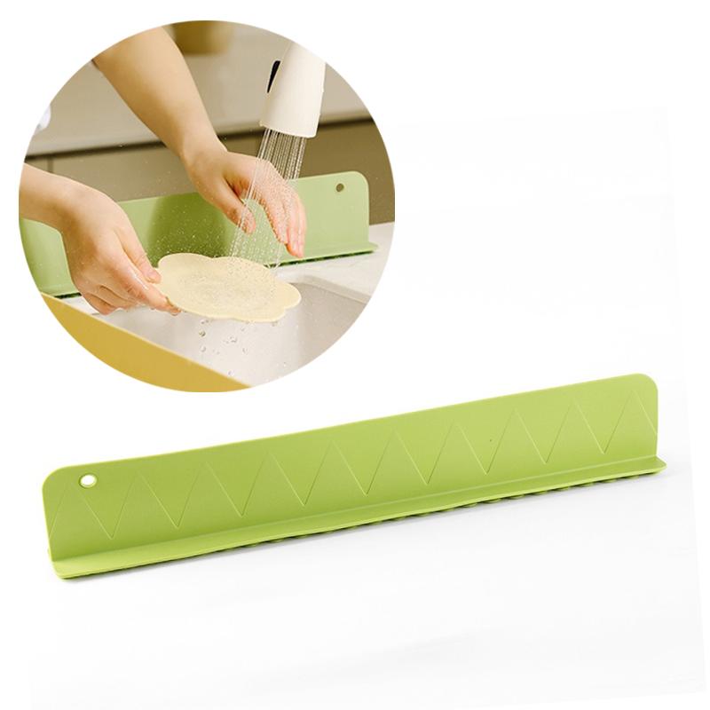 3/1Pcs Silicone Sink Baffle Splash Guard with Suction Cup Pool Suitable for Washing Dishes and Vegetables Adhesive Partition
