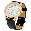 Fieldwork Women's Analog Watch with Leather Strap, Black, Salon Size PP004-4