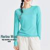 Women's Merino Wool Long Sleeve Base Layer T-Shirt