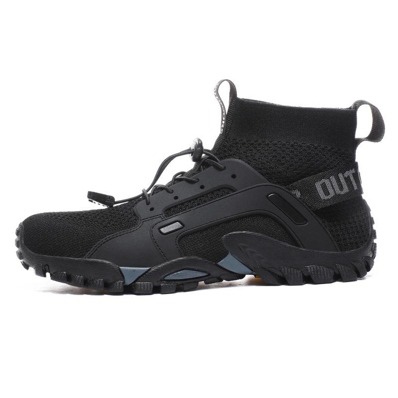 Men's Large Size Non-Slip Water Hiking Shoes - Outdoor Casual Wading and Fishing Footwear