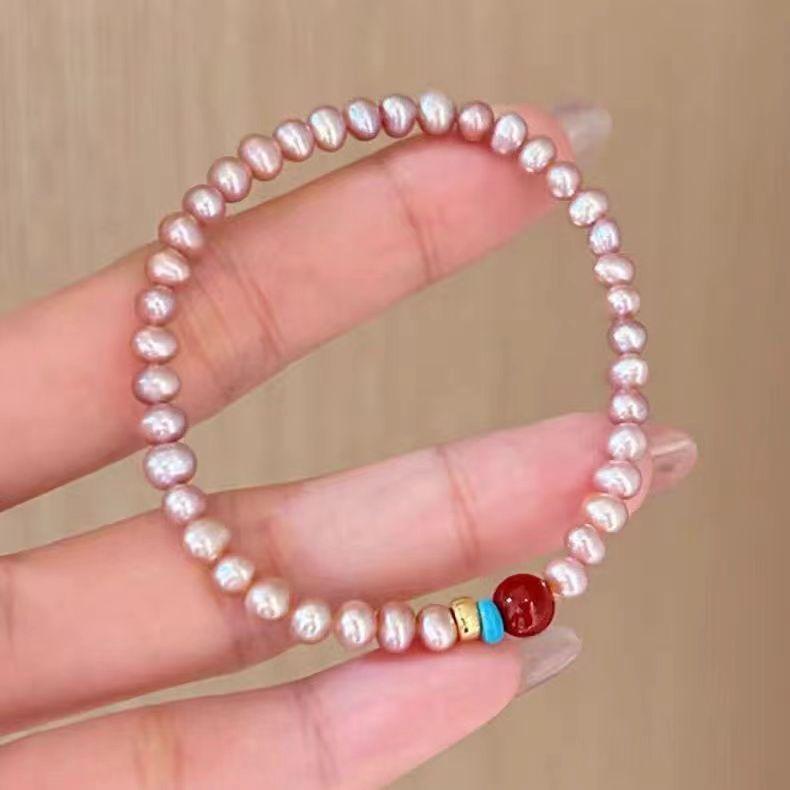 Retro-Inspired Luxury Pearl Beaded Bracelet for Women – Niche, Exquisite, Versatile Fashion Accessory for Best Friends
