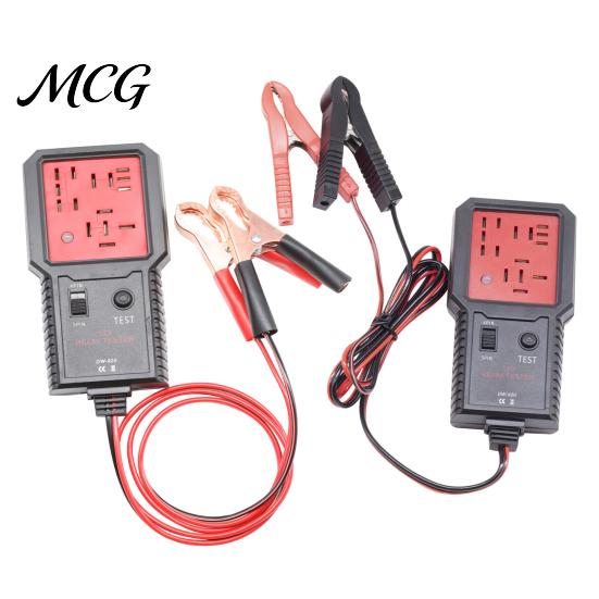 Automotive Electrical Tester Relay Tester, Voltage 12V Diagnostic Tool with LED Indicator, Coil 4-Pin 5-Pin Car Test for Repair, Clip Universal
