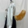 DIY liščí ocas jako rekvizita pro cosplay: Škádátko pro kočky, Dekorace na pas, Styling srsti