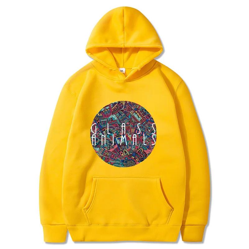 Autumn and WinterHoodies Glass Animal Fashion Men and Women Harajuku Street Long Sleeve Hoodies Sports Warm Top