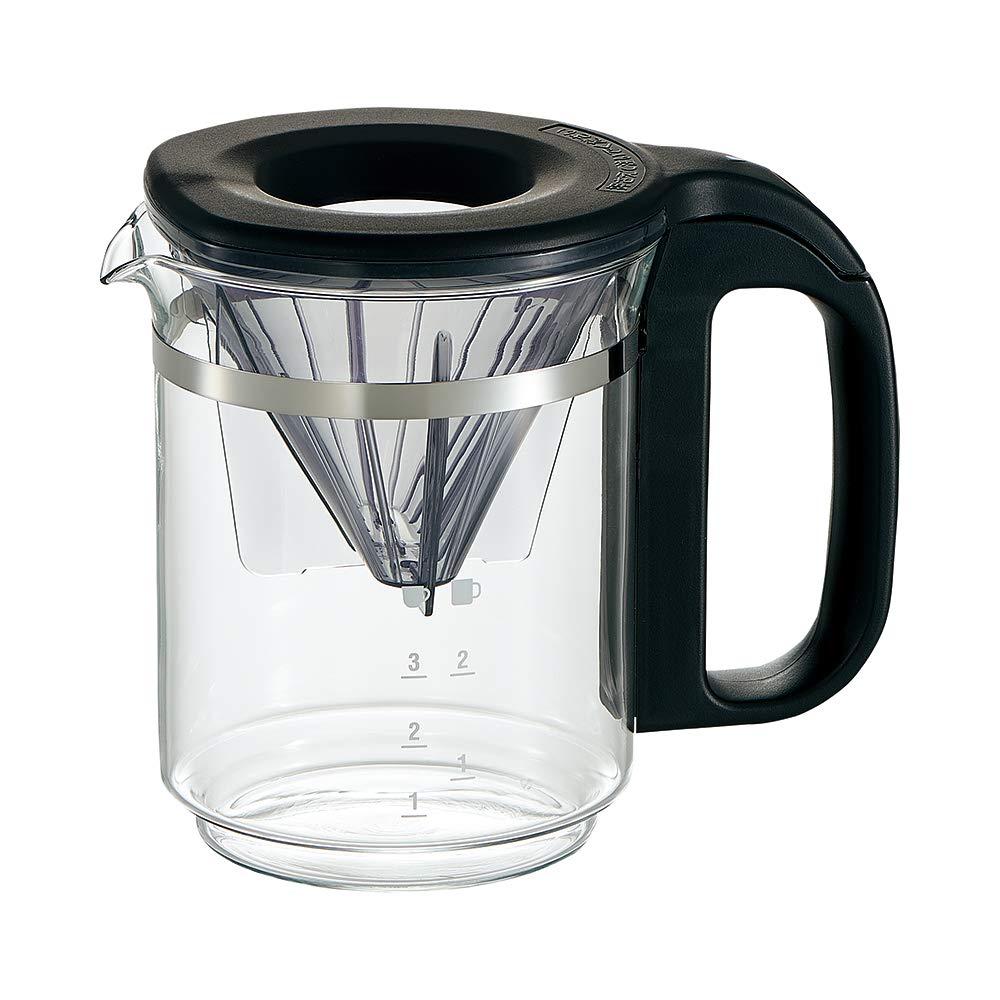 Zojirushi STAN. Drip Coffee Maker, 3-Cup Capacity, High-Temperature Brewing, Removable Water Tank, Gift, Holds 2 Mugs, Black, EC-XA30-BA