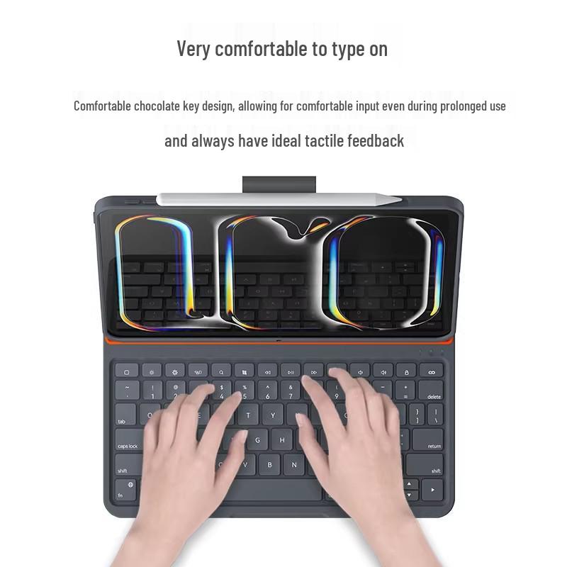 10th Gen iPad Keyboard Case for Air 6/5, Magnetic Floating Double-Sided Clip Bluetooth, 12.9" (2022)