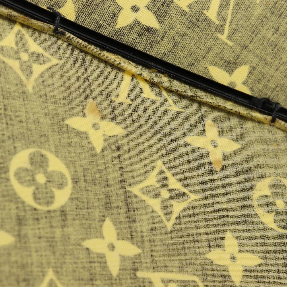 Louis Vuitton Parasol Other Miscellaneous Goods Vintage Monogram Brown Cotton Women Used