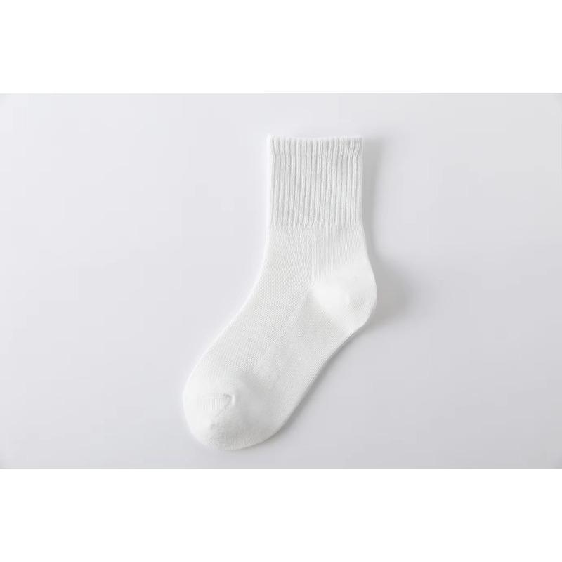Breathable Cotton Middle Tube Socks for Boys and Girls - Perfect for Spring/Summer Sports and Casual Wear
