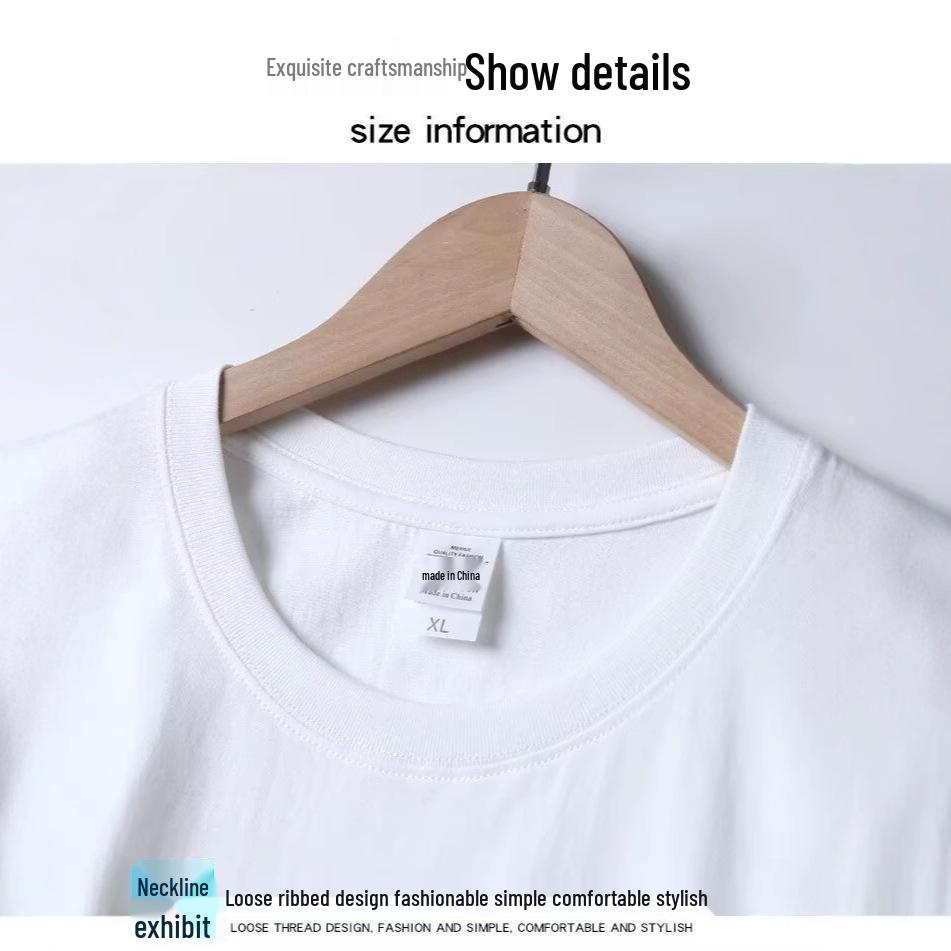 Women's Cotton Short Sleeve Loose Fit Letter Print Tee - Summer 2025 Edition