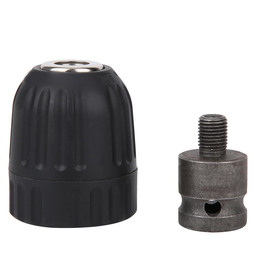 Electric Drill Chuck Hand Tight Clamp Thread Adapter Wrench Conversion Thread Head 0.8‑10mm 3 8‑24UNF for SDS