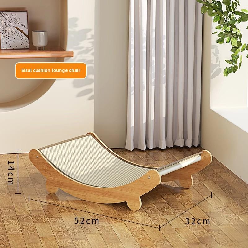 Cat Scratching Board Wear-resistant and Non-crumbling Cat Claw Board Cat Corrugated Cat Nest Villa Four-season Universal Claw Grinding Carton House