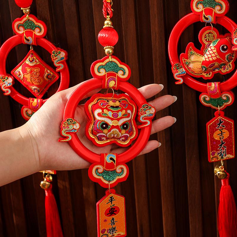 2026 Chinese New Year of the Horse Pendants: Festive Living Room Decorations for Spring Festival