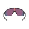 Oakley Logo Temples Acetate Irregular Sunglasses Unisex Black