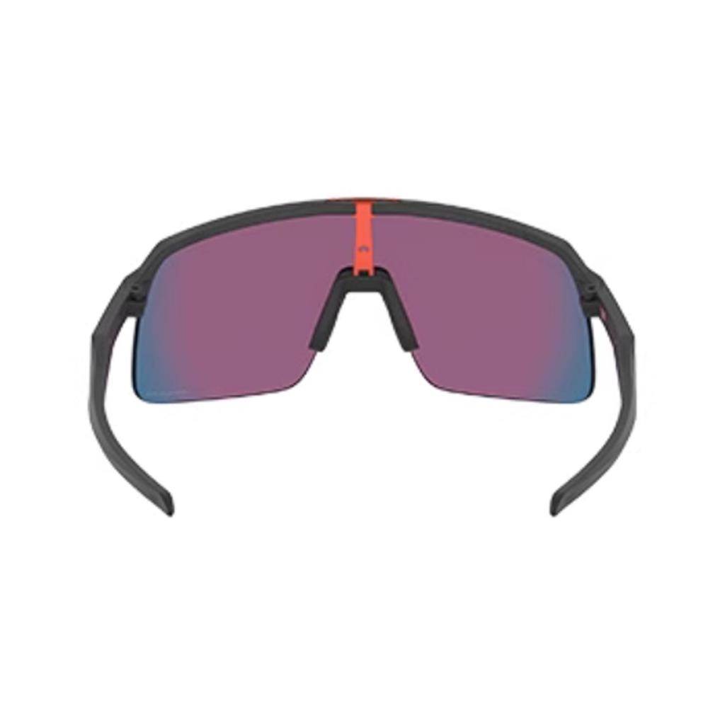 Oakley Logo Temples Acetate Irregular Sunglasses Unisex Black