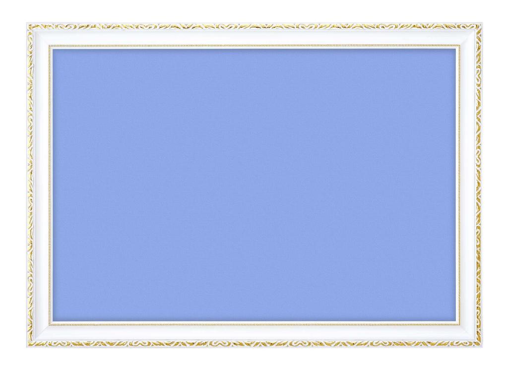 BEVERLY GF103H, a Luxurious Wooden Puzzle Frame (50x75cm, Panel No. 10) In White with a Wall Hanging Cord, UV Protection, and No Tools Required.