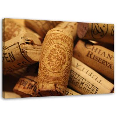 Impresión en lienzo Corcho de vino