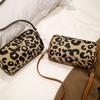 Leopard Print Cylinder Bag Women's Printed Shoulder Bag