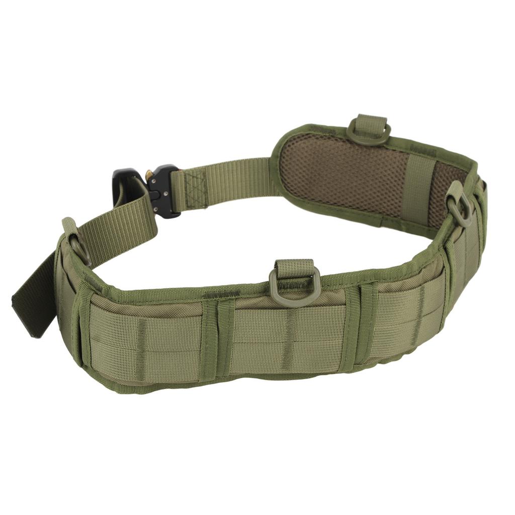 Cinturón de Batalla Cinturón de Cintura Multifuncional Liberación Rápida Antideslizante Nylon Hebilla Aleación de Aluminio Desgaste
