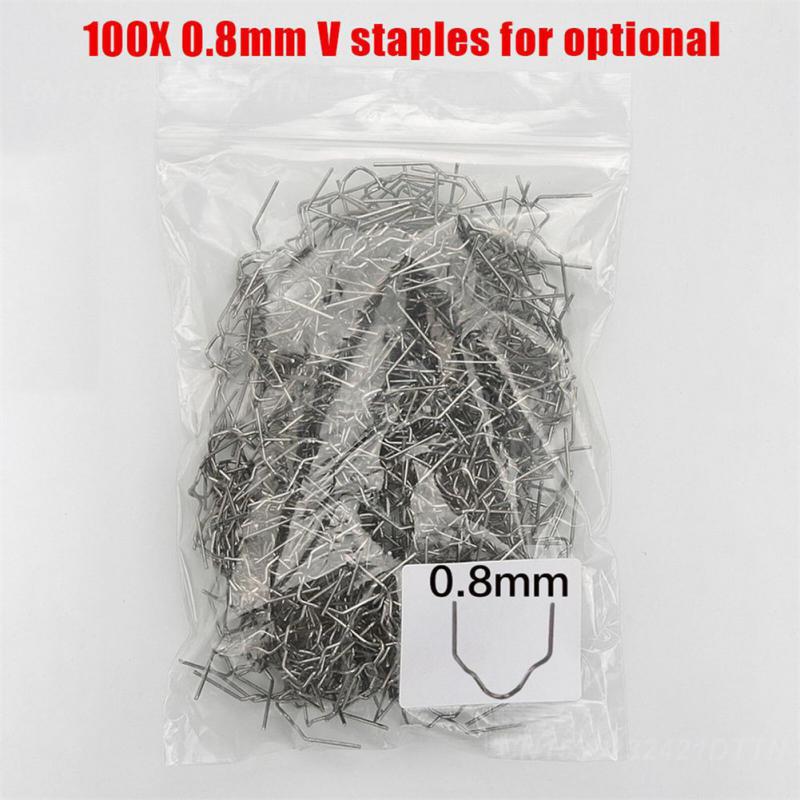 1~4SETS Tool Iron Staples S Wave Staples Welding Machine Accessories Bumper Repair Plastic Welding Bumper Soldering