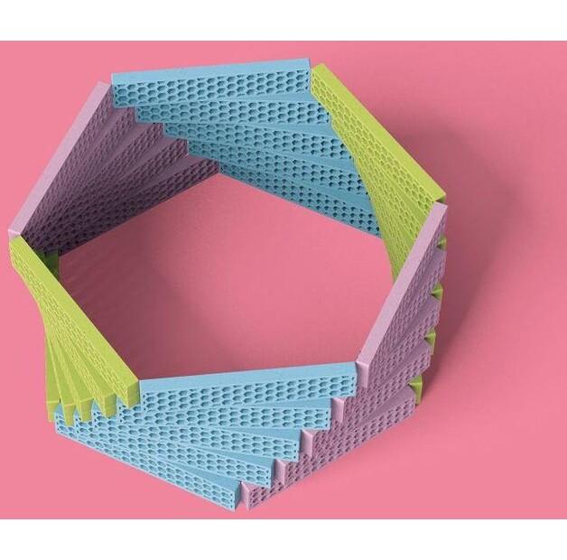 Конструктор Bioblo пастельный Fun Box творческий, 200 деталей
