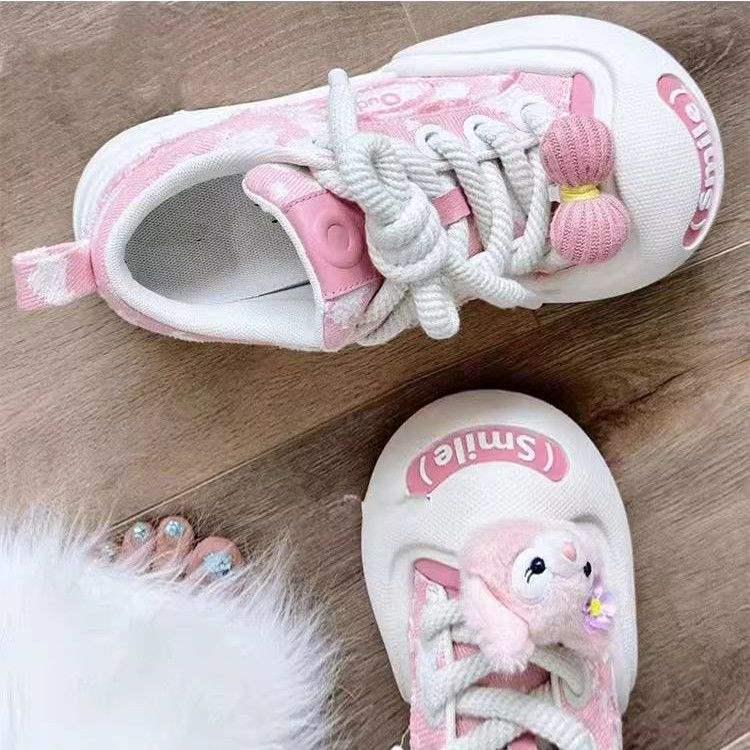 

2025 Массивные парусиновые кроссовки: Повышающие рост, уродливо-милые, повседневные туфли для пар с круглым носком 55