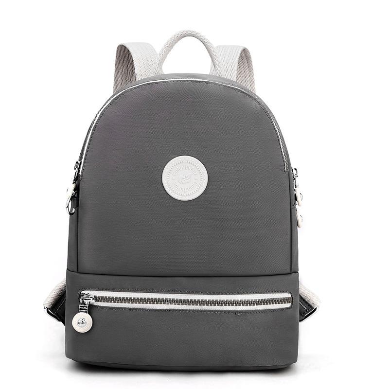 Women's Backpack Outdoor Leisure Portable Backpack Large Capacity Water-proof Nylon School Bag School