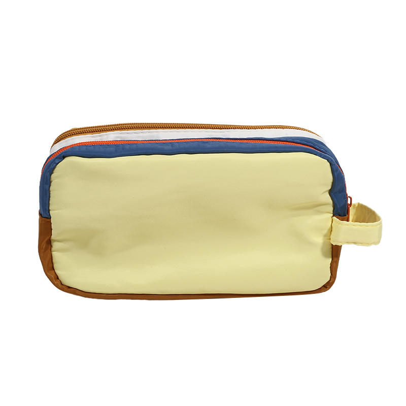 Cute Multi Layer Large Capacity Pencil Case for Kids Girl Five Point Star Stationery Organizer Students Portable Pen Bag