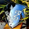 Knight Viking Shield Medieval LARP Cosplay, Stainless Steel 76.2 cm Decorative Item Home Office Christmas New Year Father Day Gift