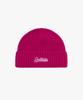 GOALSTUDIO Script Logo Wool Beanie-Pink