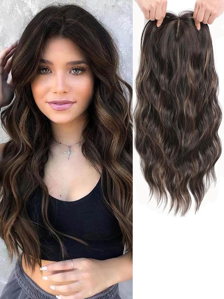 Kostenloser Versand Amerikanischer Stil Ella Beauty Schwarz Gold Farbverlauf Perücke, Lang Gerade mit Haarteil