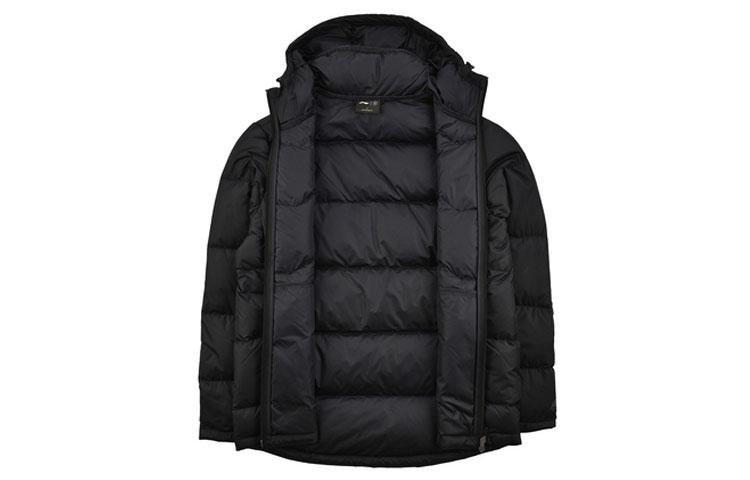 Li Ning Down Jacket Men's Standard Black AYMN067-2