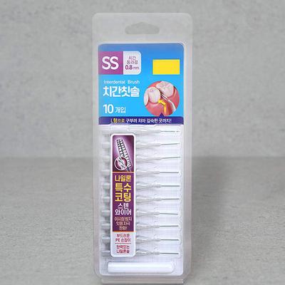 I-Tvarovaný denní mezizubní kartáček Ss 10 ks