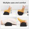 1PC Ergonomic Foot Pillow Semi-circular Column Relaxation Pad Supporting Home Office Computer Work Suitable For Pain Relief