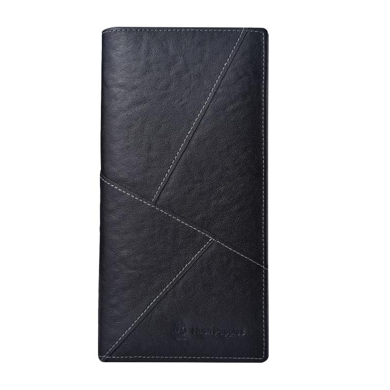 Мужской длинный кошелек Hush Puppies из натуральной кожи Long Wallet
