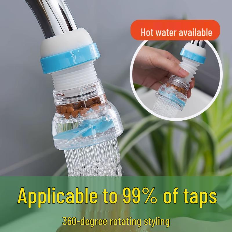 Newcomer Discount: Splash-Proof Faucet Extension and Water Purifier Filter for Kitchen