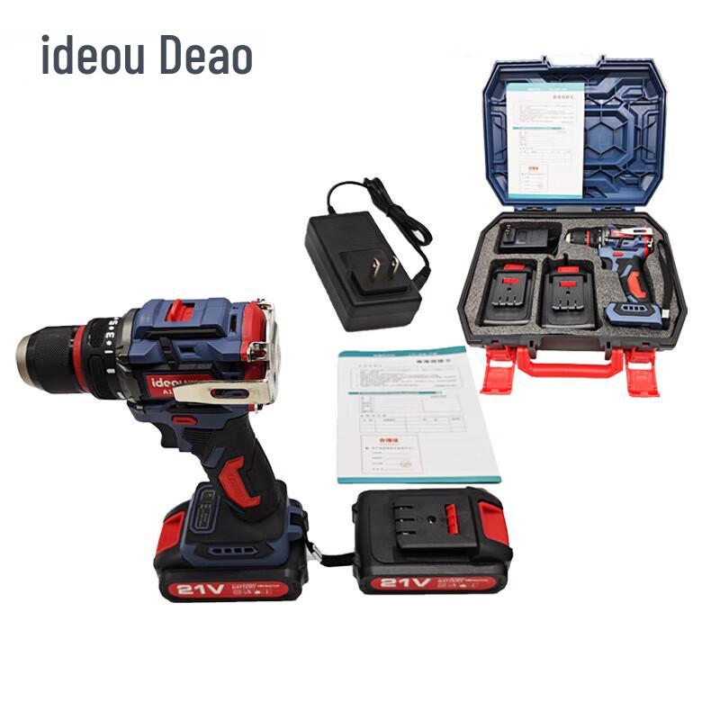 

Ideou A1-092-20 21V Heavy-Duty Brushless Cordless Drill CN plug (adapter included)