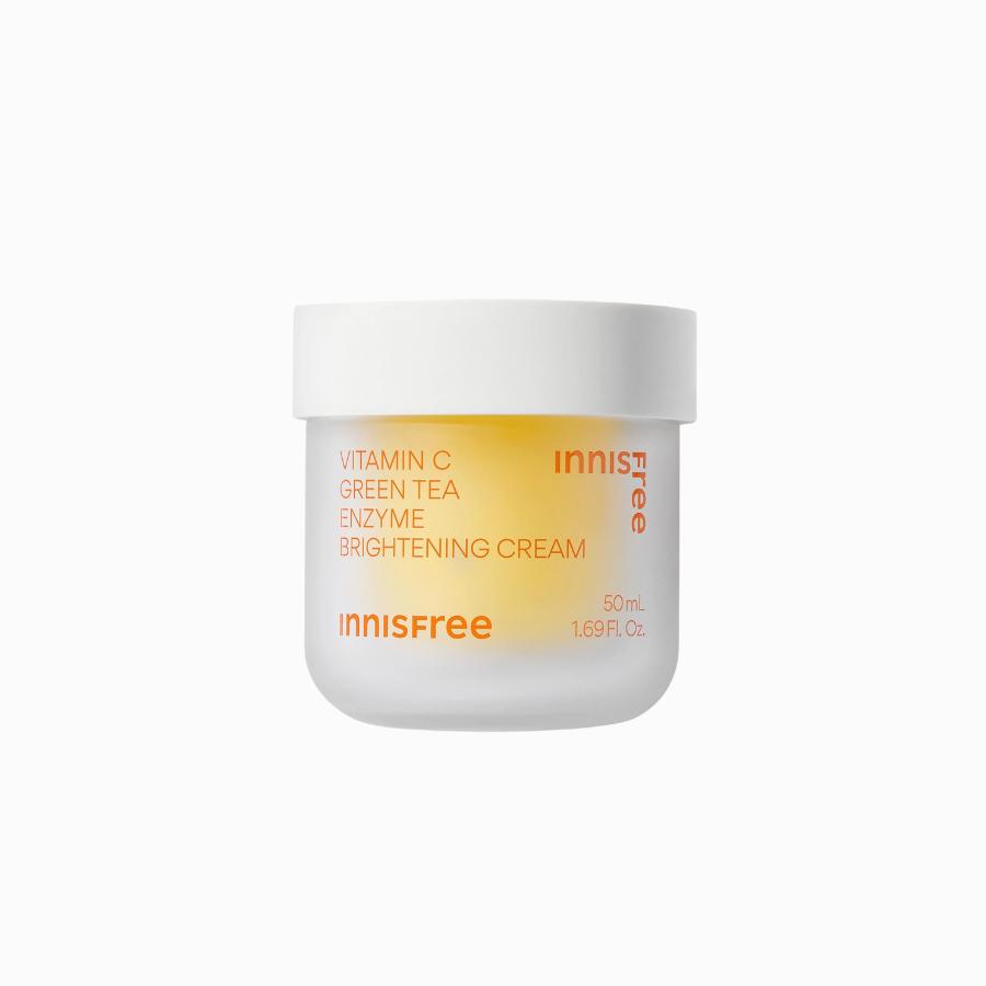 Innisfree Vitamin C Green Tea Enzyme Brightening Cream, 80ml