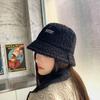 Lamb Bucket Hat Thermal Hat Children Winter Plush Hat Winter Plush Basin Hat Rabbit Fur Hat Women's Winter Hat